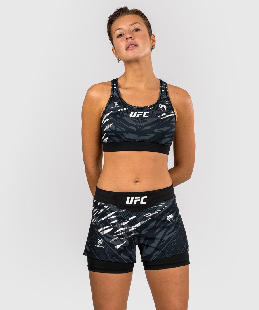 ufc fusion by venum authentic fight night Γυναικείο Σορτς fight - Μαύρο