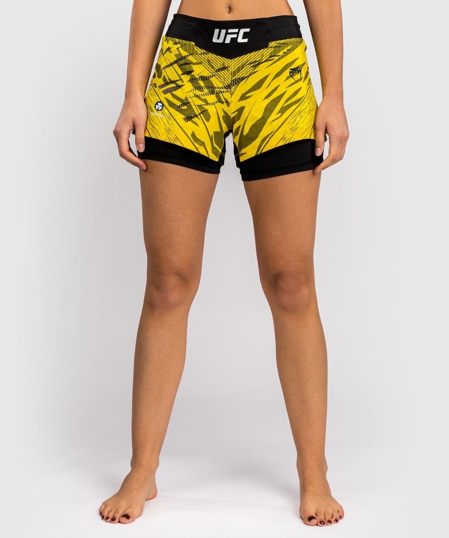 ufc fusion by venum authentic fight night women fight short - Κίτρινο