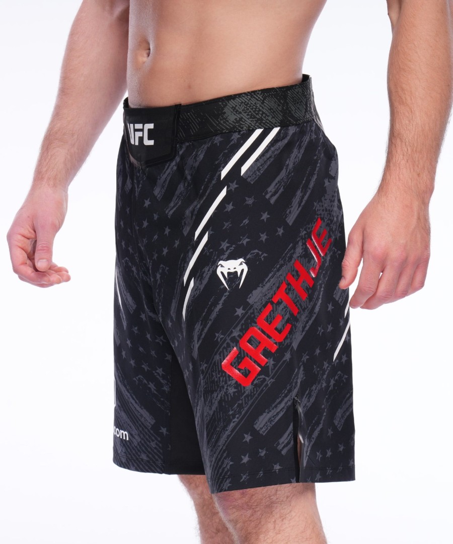 Ανδρικό ufc unrivaled by venum Μαύρο justin gaethje fight short