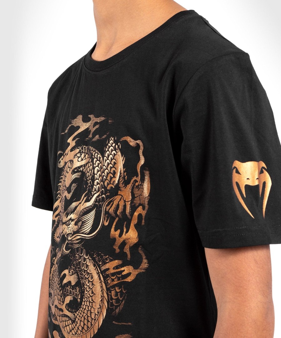 Παιδικό t-shirt venum dragon flight - ΜαύροΜπρούντζινο