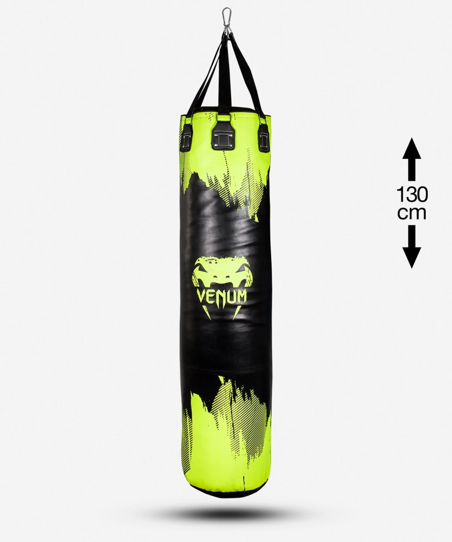 Σάκος του μποξ venum hurricane - neo yellowblack - 130 cm