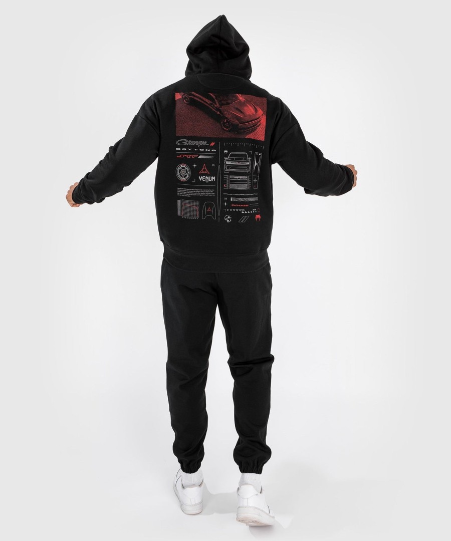 venum x dodge banshee unisex Φούτερ με Στάμπα και Πουλόβερ - Μαύρο