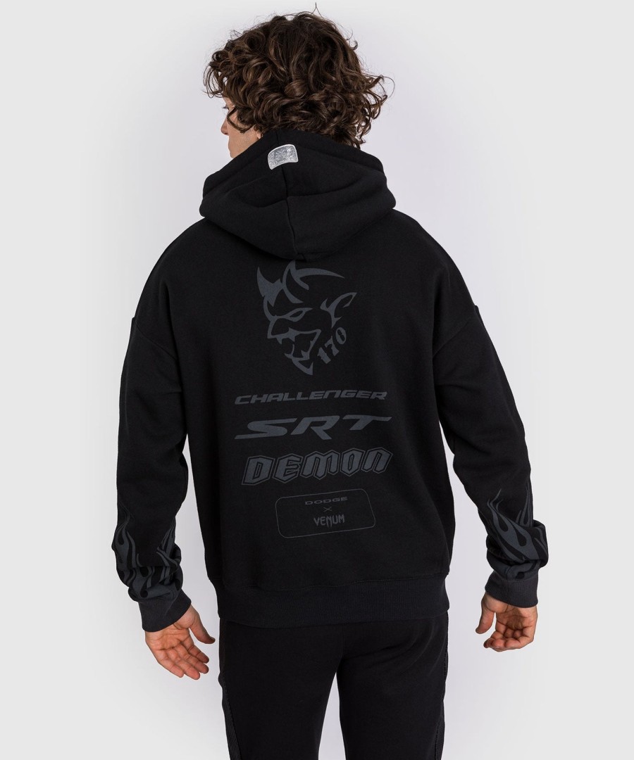 Φούτερ venum x dodge demon 170 pull over - Μαύρο