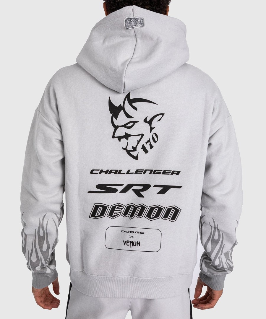 Φούτερ venum x dodge demon 170 - Γκρι