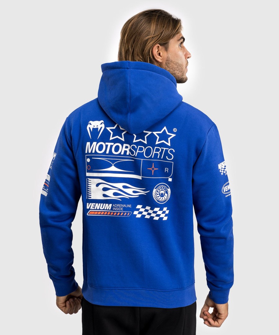 venum motorsport hoodie - royal blue
