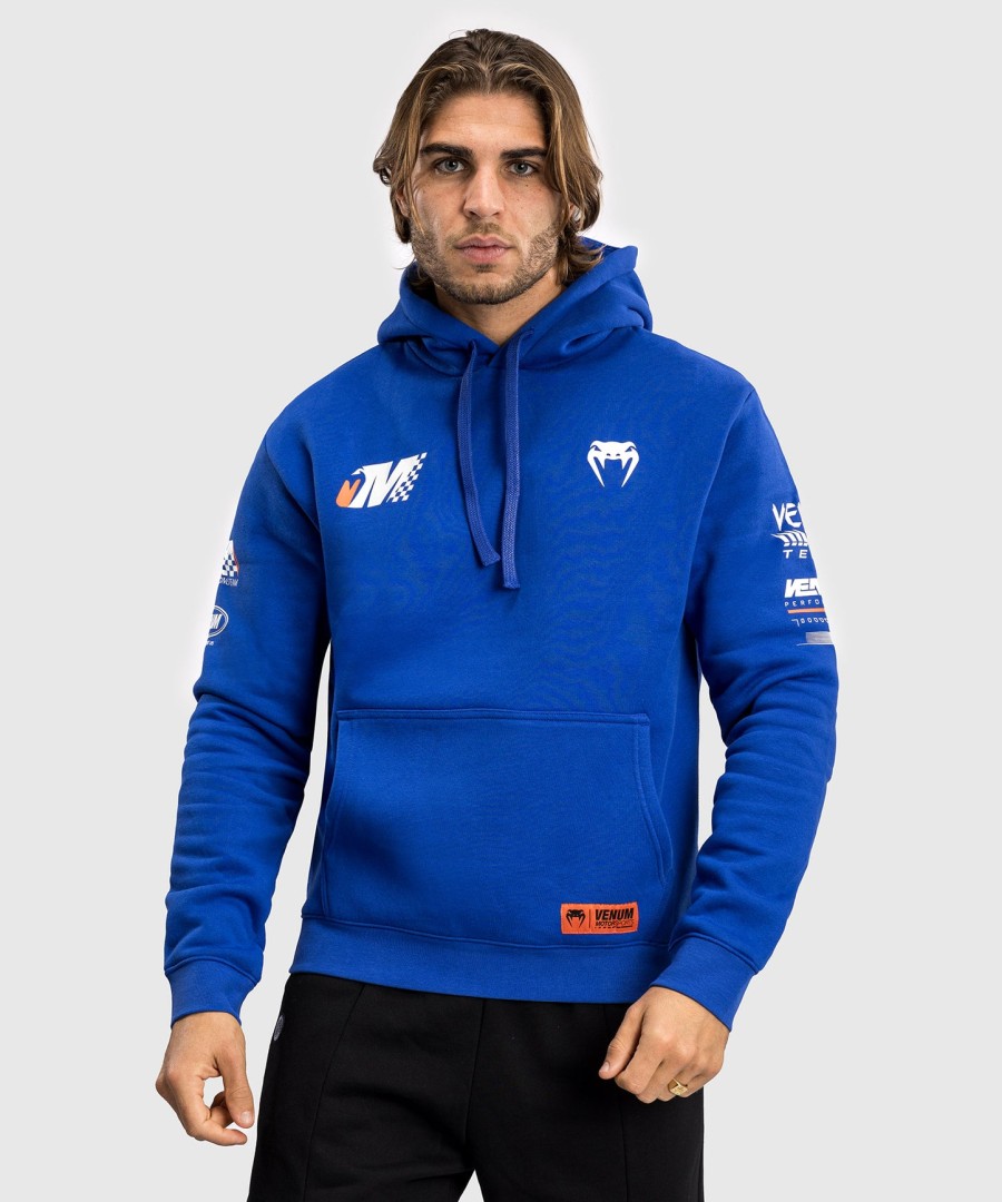 venum motorsport hoodie - royal blue