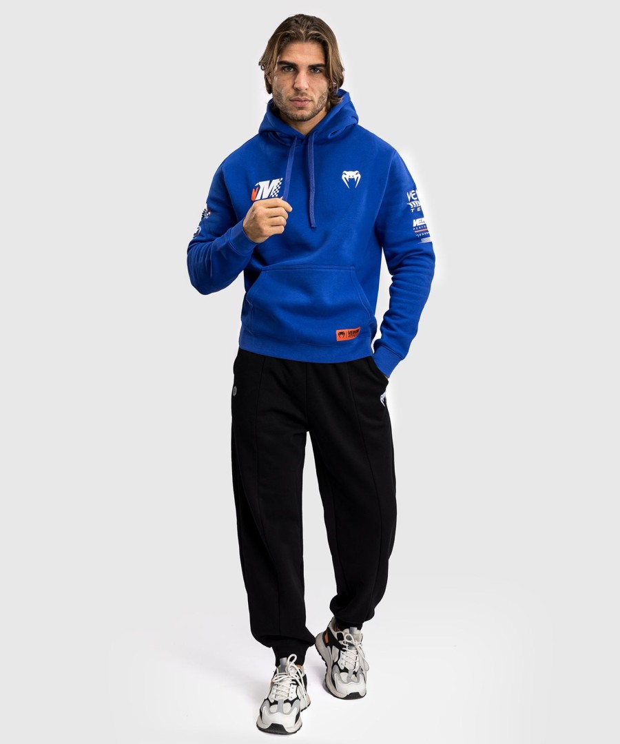 venum motorsport hoodie - royal blue