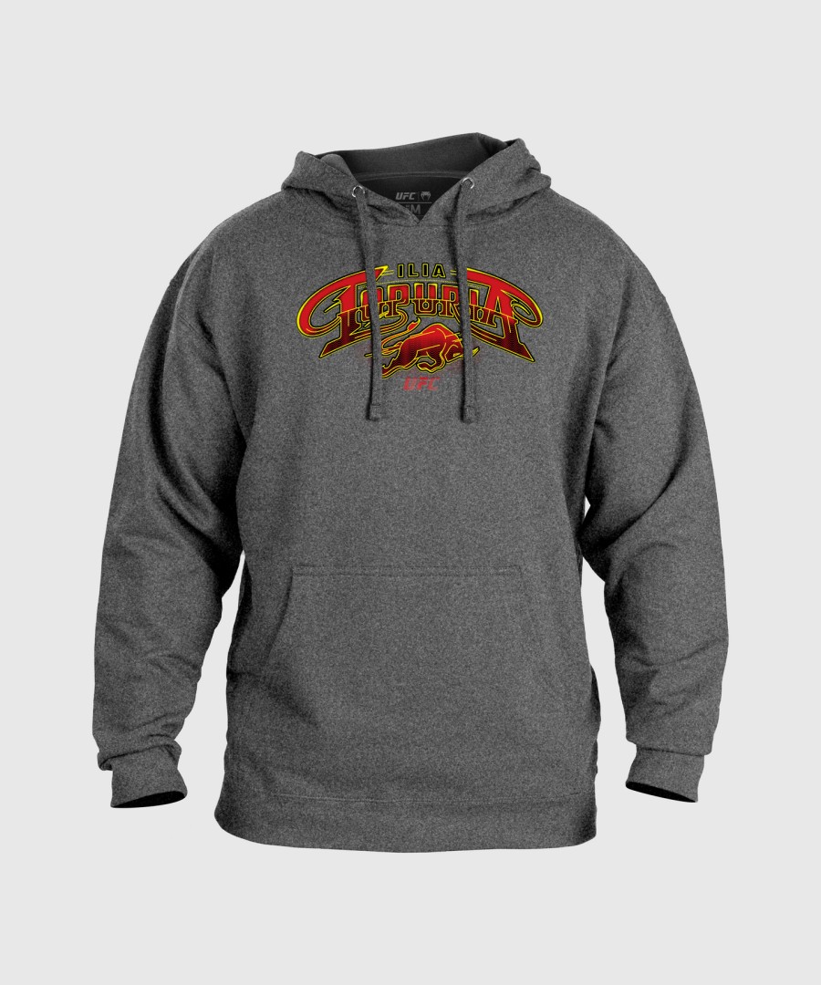 Ανδρικό ufc unrivaled από venum heather grey ilia topuria hoodie