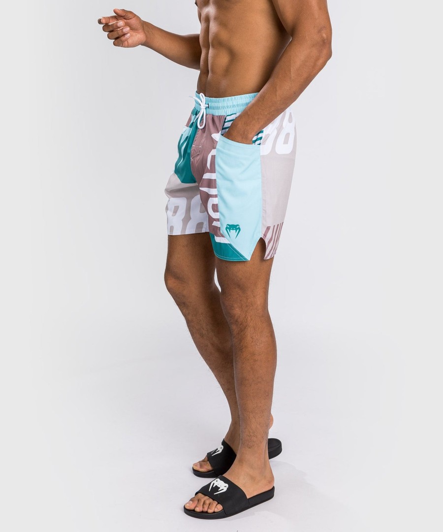 venum summer 88 boardshort - clearwatermozaic blue