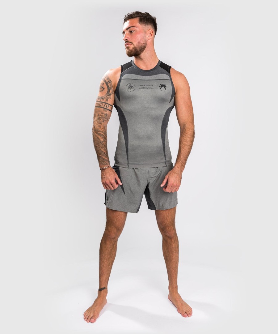 venum stone rashguard Αμάνικο - mineral green
