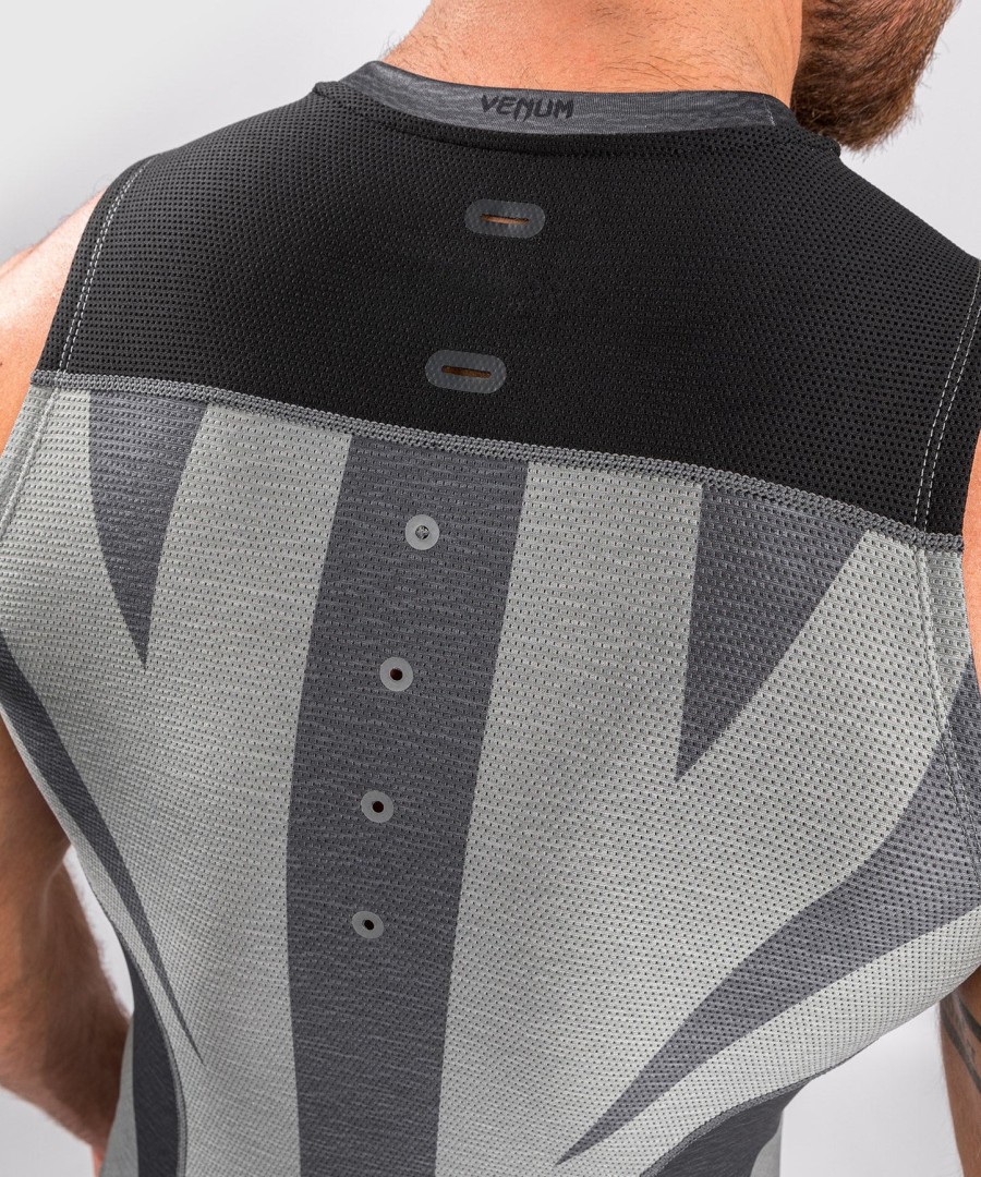 venum stone rashguard Αμάνικο - mineral green