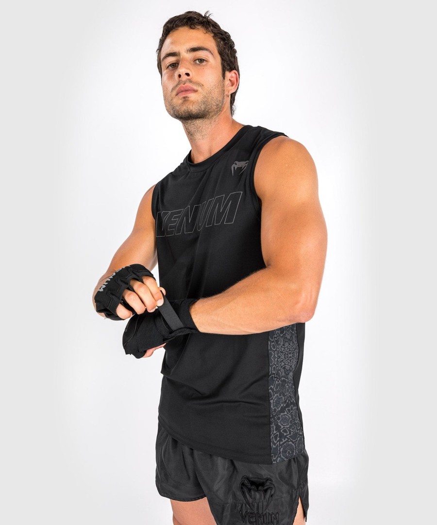 Φανελάκι venum classic evo dry tech - ΜαύροΜαύρο Ανακλαστικό