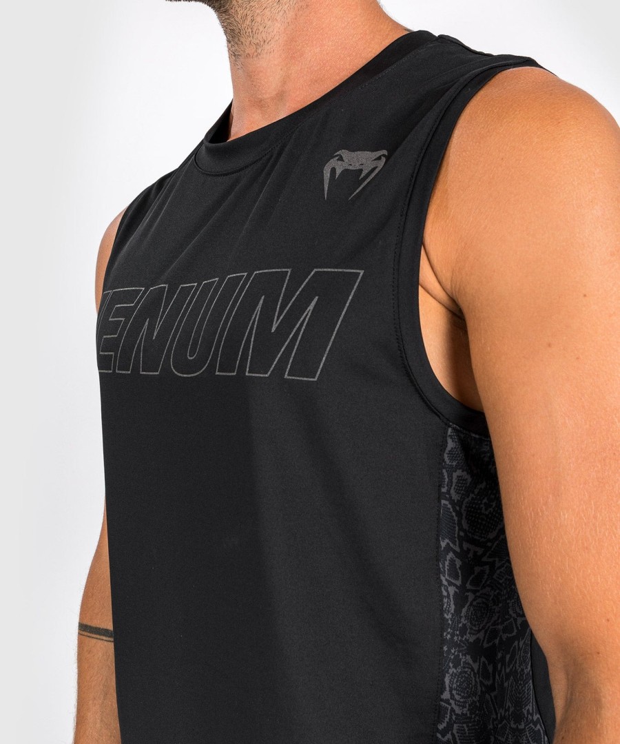 Φανελάκι venum classic evo dry tech - ΜαύροΜαύρο Ανακλαστικό