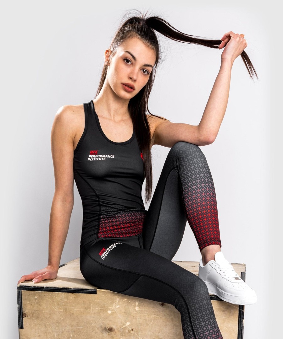 ufc venum performance institute dry tech tank top - Για γυναίκες - ΜαύροΚόκκινο