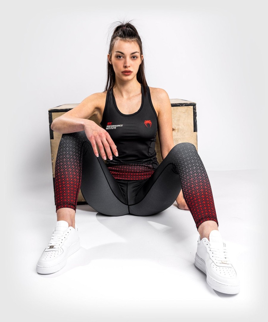 ufc venum performance institute dry tech tank top - Για γυναίκες - ΜαύροΚόκκινο