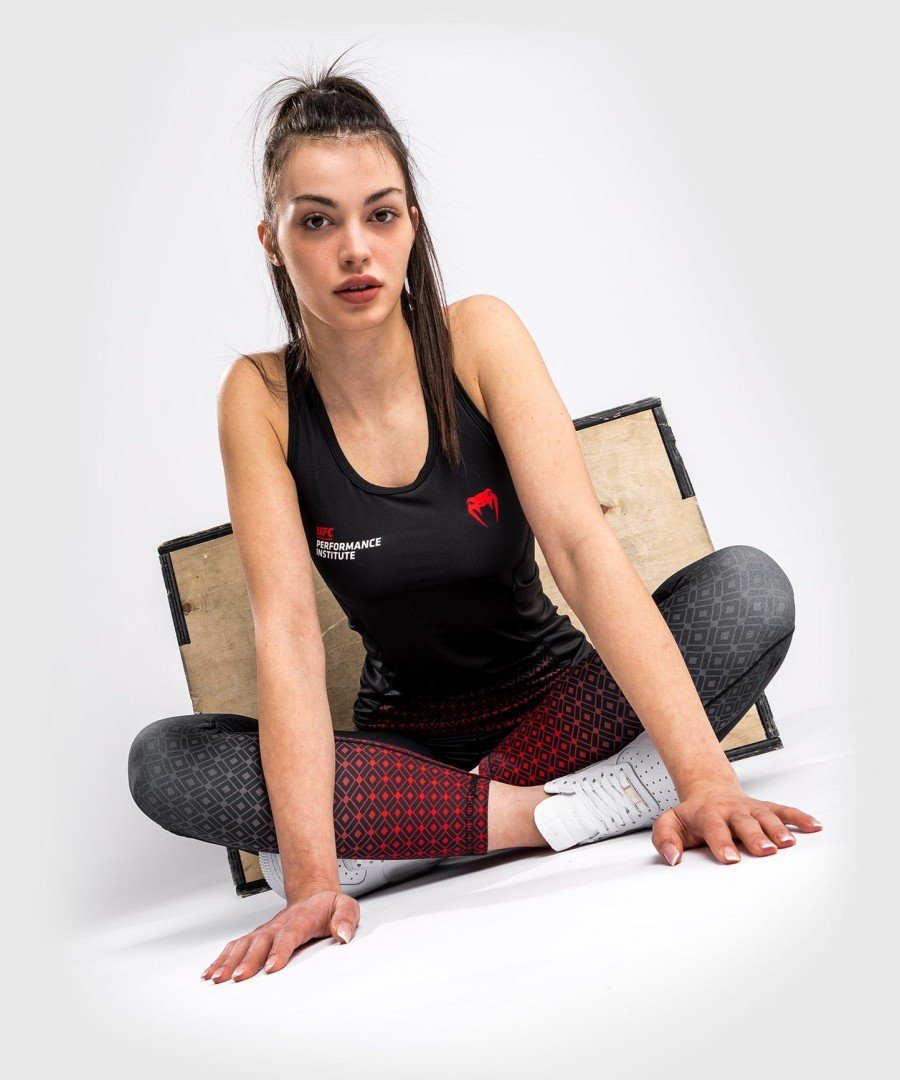 ufc venum performance institute dry tech tank top - Για γυναίκες - ΜαύροΚόκκινο