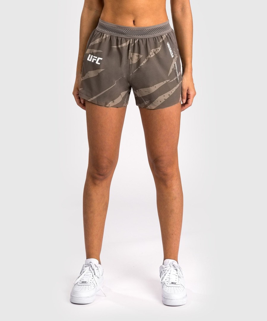 ufc adrenaline από venum fight week women performance short - desert camouflage