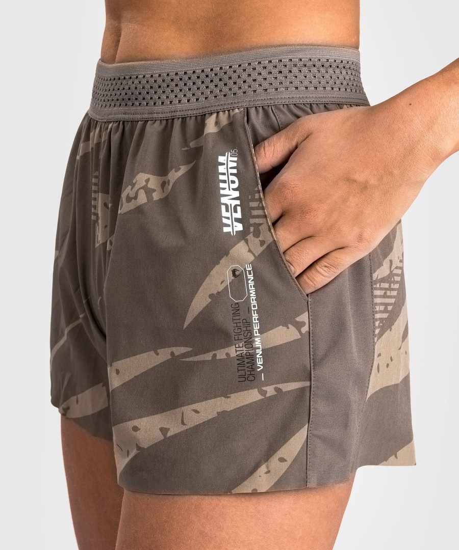ufc adrenaline από venum fight week women performance short - desert camouflage