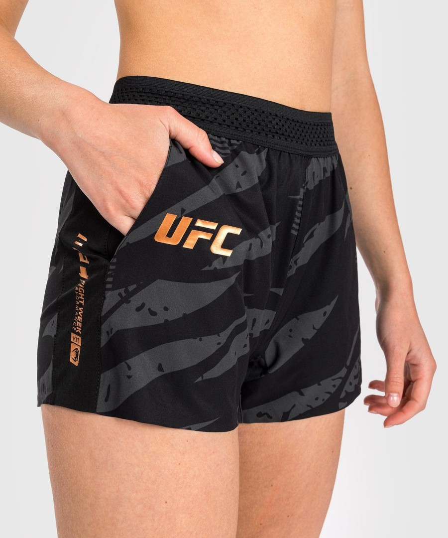 ufc adrenaline από venum fight week women performance short - urban camouflage