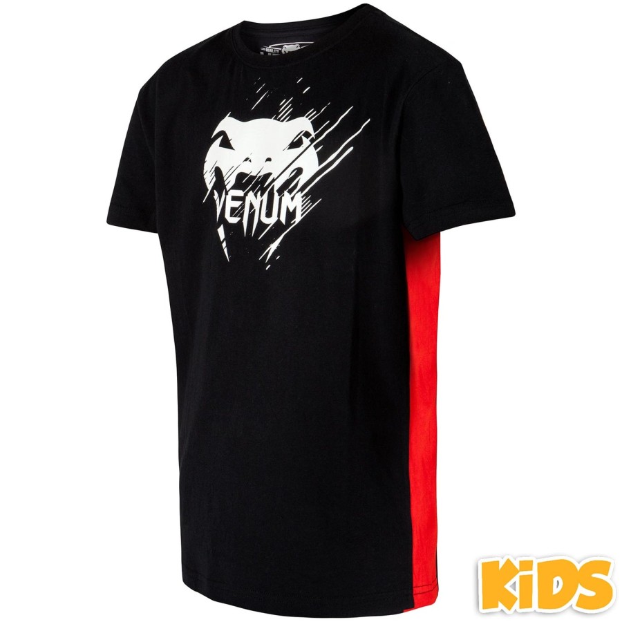 Παιδικό t-shirt venum contender - ΜαύροΚόκκινο