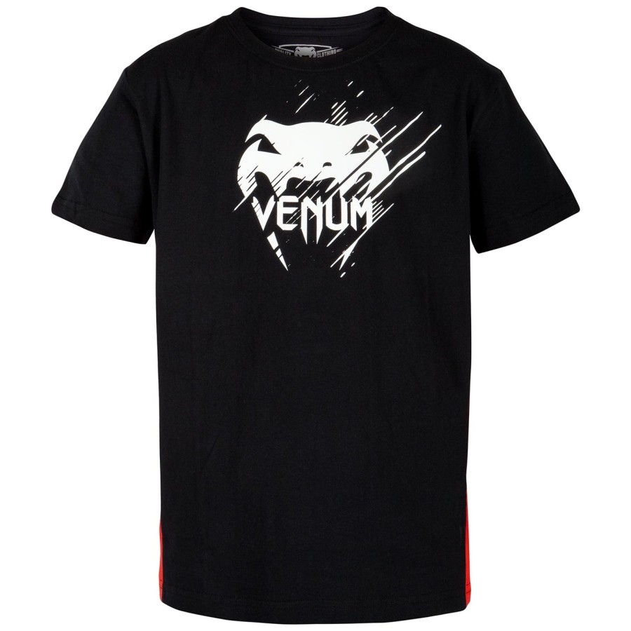 Παιδικό t-shirt venum contender - ΜαύροΚόκκινο
