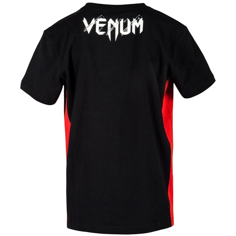 Παιδικό t-shirt venum contender - ΜαύροΚόκκινο