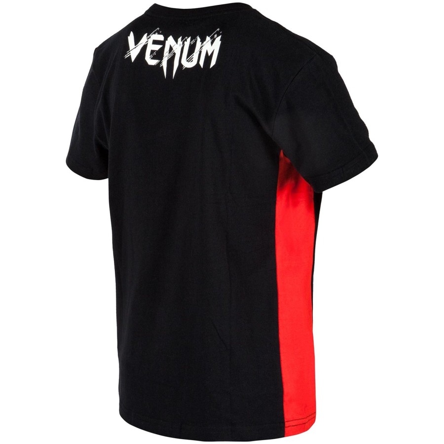 Παιδικό t-shirt venum contender - ΜαύροΚόκκινο