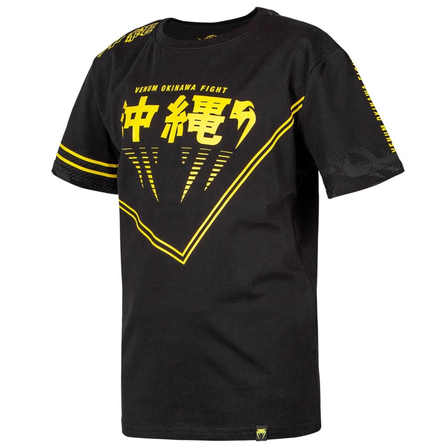Παιδικό t-shirt venum okinawa 2.0 - ΜαύροΚίτρινο - Αποκλειστικό
