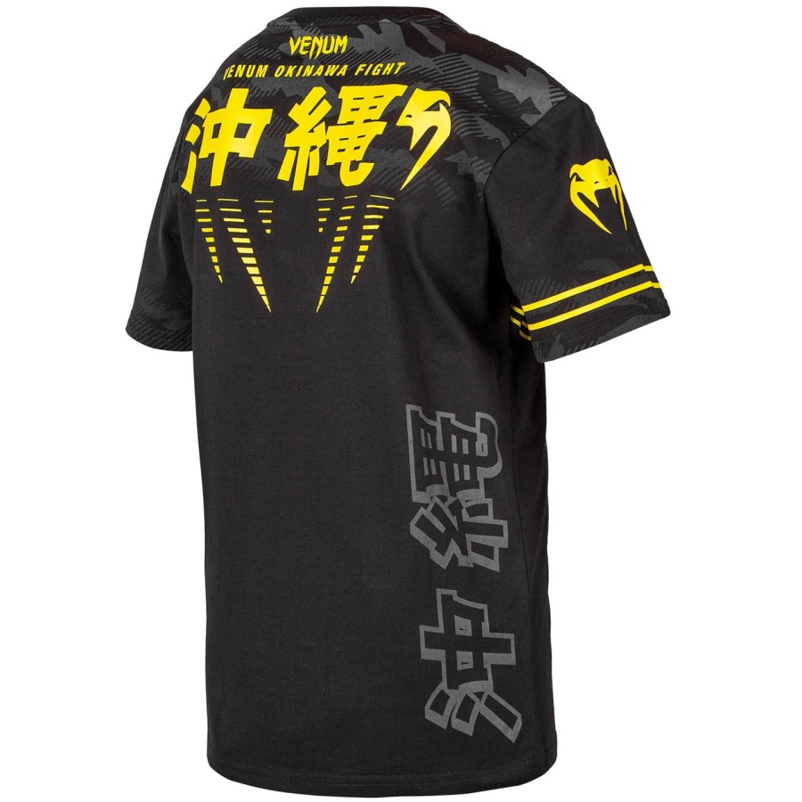 Παιδικό t-shirt venum okinawa 2.0 - ΜαύροΚίτρινο - Αποκλειστικό