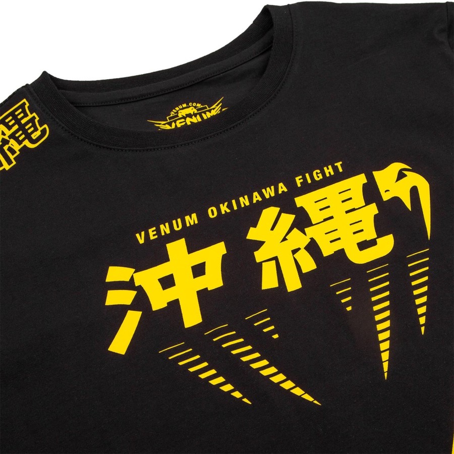 Παιδικό t-shirt venum okinawa 2.0 - ΜαύροΚίτρινο - Αποκλειστικό