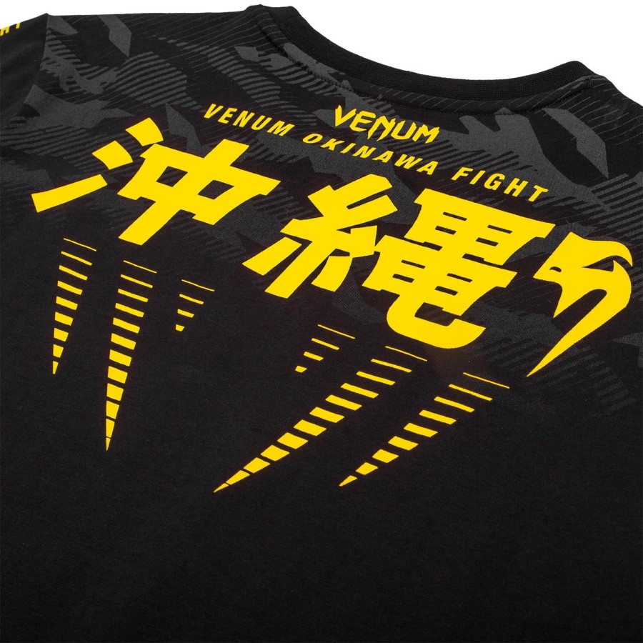 Παιδικό t-shirt venum okinawa 2.0 - ΜαύροΚίτρινο - Αποκλειστικό