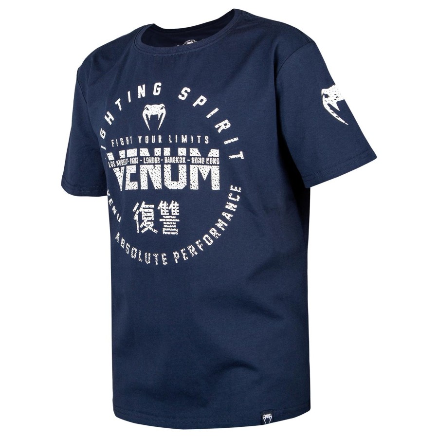 Παιδικό t-shirt venum signature - Μπλε Σκούρο Μπλε