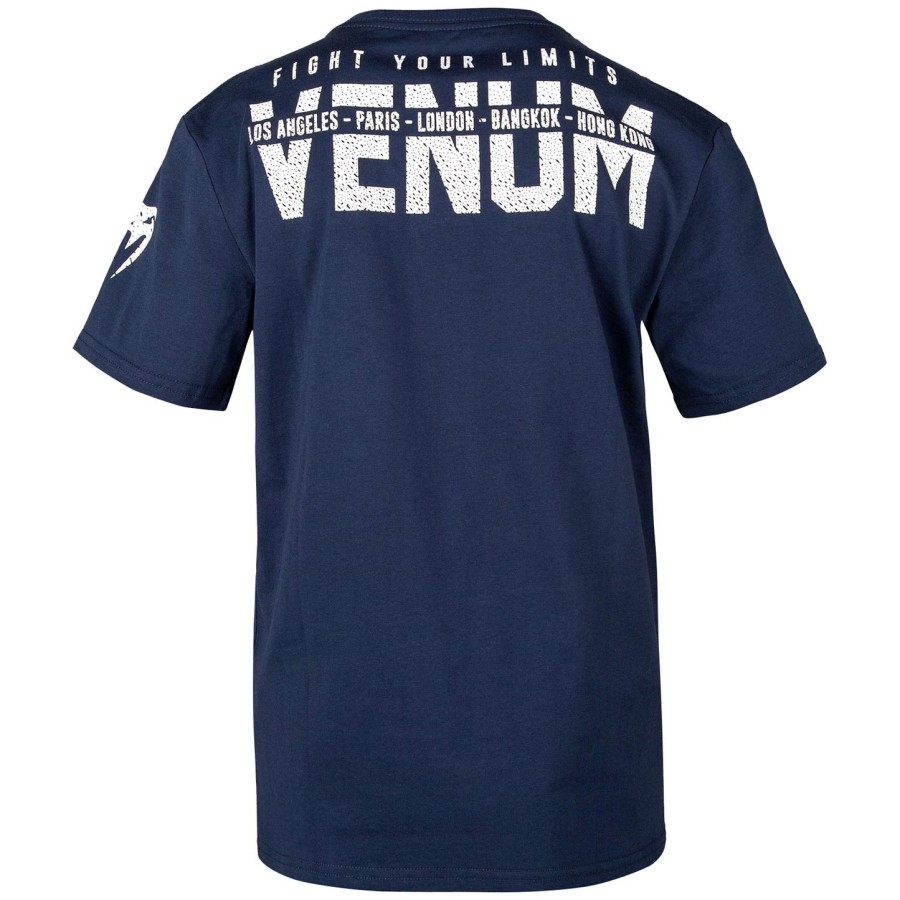 Παιδικό t-shirt venum signature - Μπλε Σκούρο Μπλε