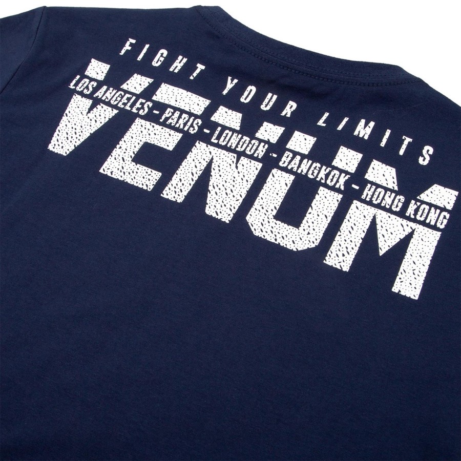 Παιδικό t-shirt venum signature - Μπλε Σκούρο Μπλε