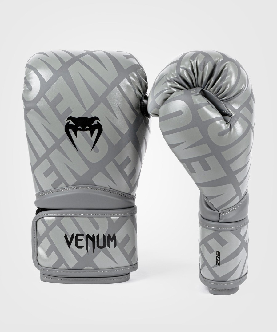 Γάντια πυγμαχίας venum contender 1.5 xt για παιδιά - Γραφίτης-Μαύρο