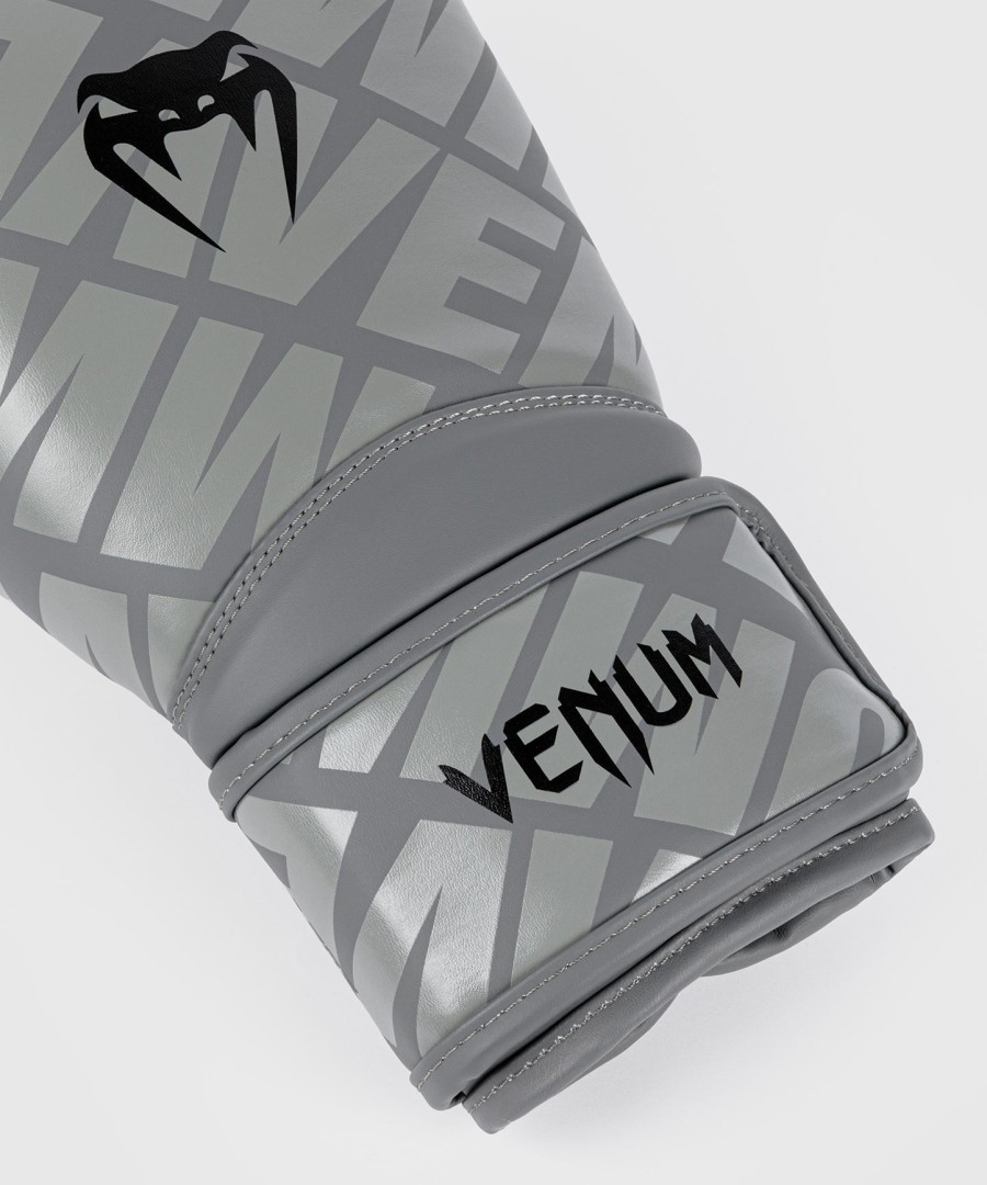 Γάντια πυγμαχίας venum contender 1.5 xt για παιδιά - Γραφίτης-Μαύρο