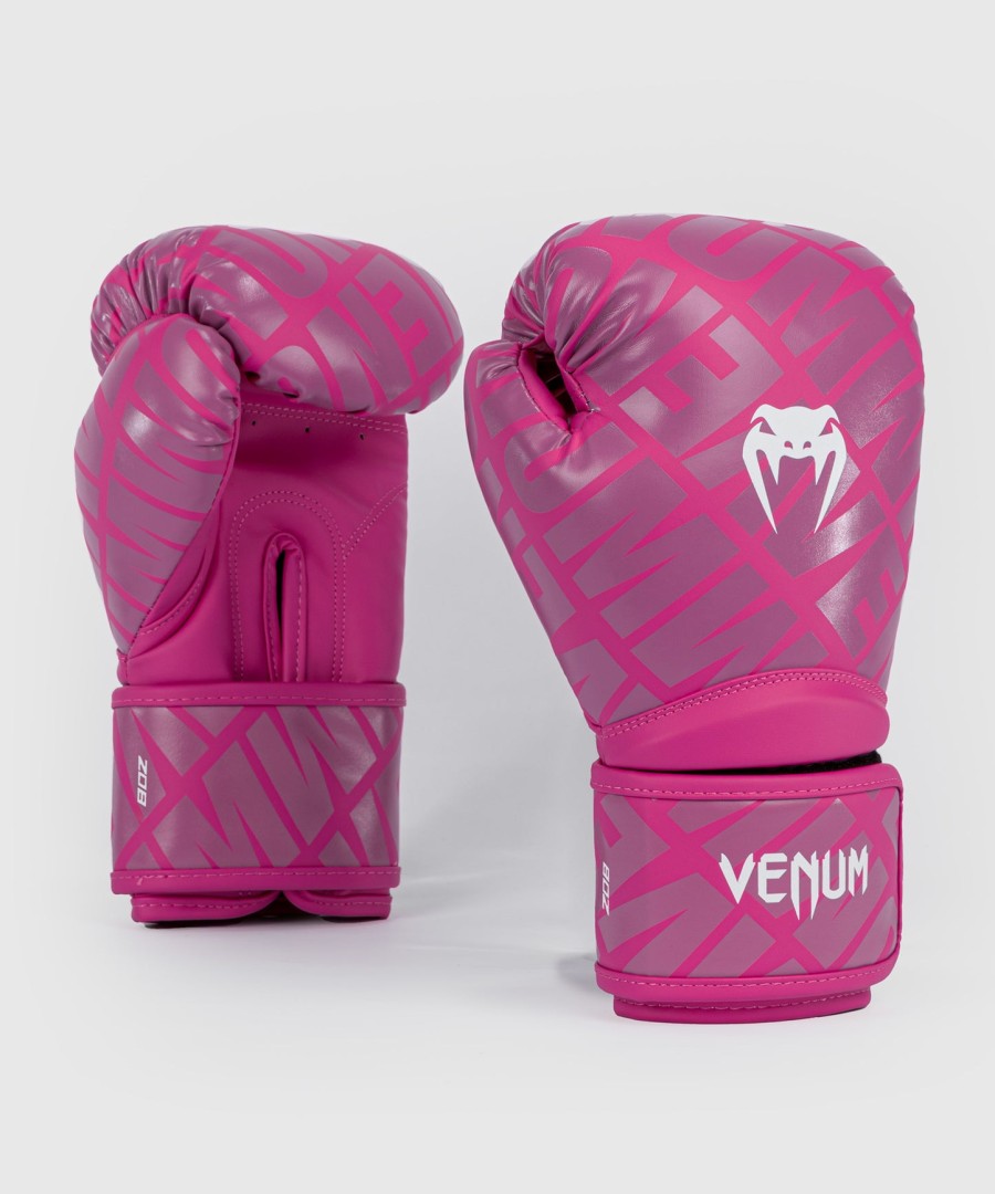 Γάντια Πυγμαχίας venum contender 1.5 xt για Παιδιά - Λευκό-Ροζ