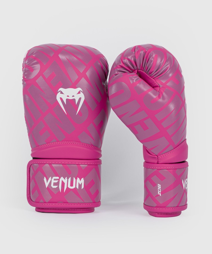 Γάντια Πυγμαχίας venum contender 1.5 xt για Παιδιά - Λευκό-Ροζ